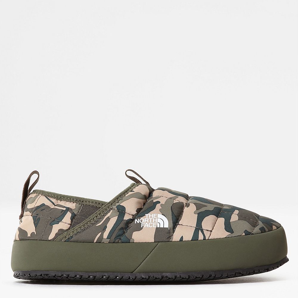 The North Face Mules Youth Australia - The North Face Thermoball™ Traction Ii Green Camo Print (LZW-